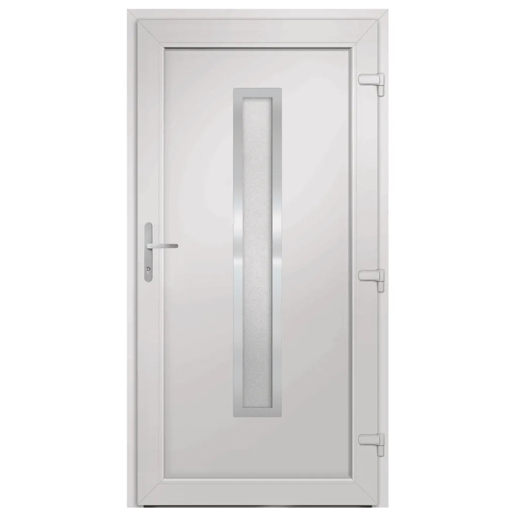 Porta Ingresso Antracite 88x200 cm in PVC 3187903