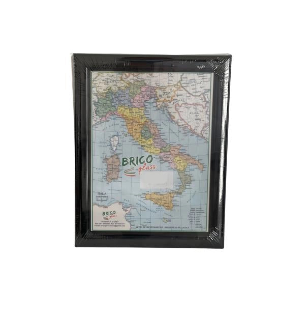 Cornice Portafoto da Appoggio in Legno Nero Black 15 x 20 cm