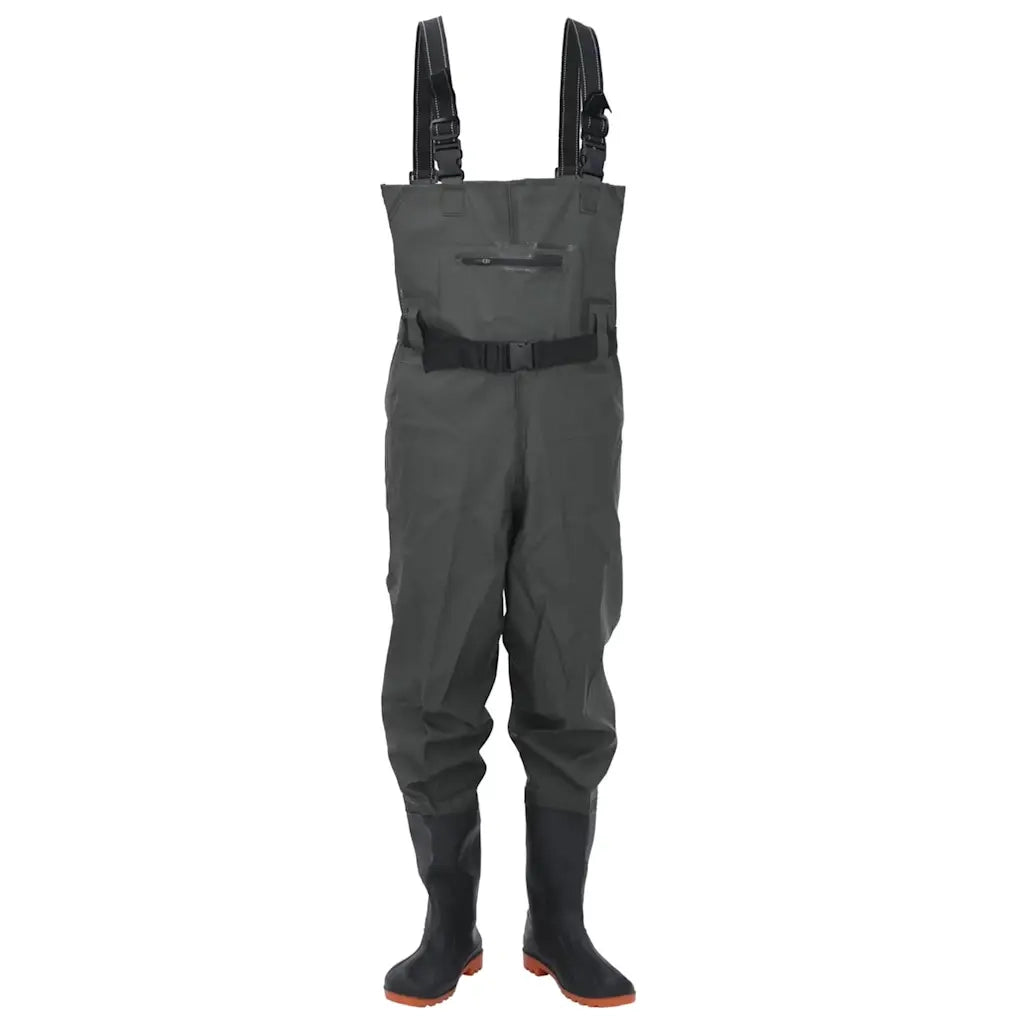 Wader con Stivali e Cintura Verde Scuro Taglia 42 CFW8341015