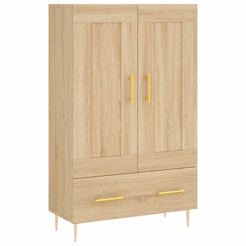 Credenza | Madia | Buffet da pranzo | Armadio da pranzo Rovere Sonoma 69,5x31x115 cm in Legno Multistrato