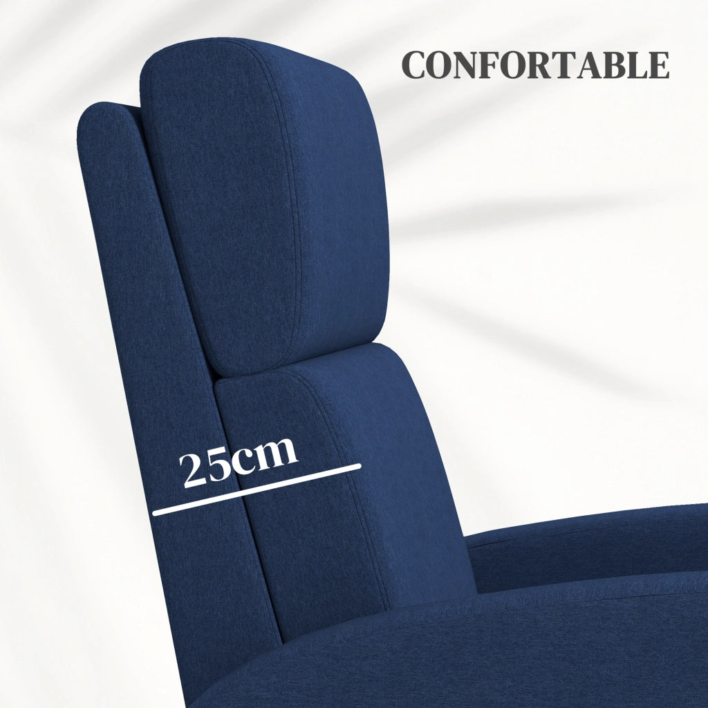 Poltrona relax reclinabile ¨C Xylo ¨C schienale regolabile 160¡ã con poggiapiedi integrato