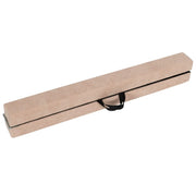 Trave di equilibrio pieghevole 270 x 10 x 7,5 cm per bambini e adolescenti realizzata in comoda schiuma design antiscivolo pelle scamosciata marrone 20_0013286