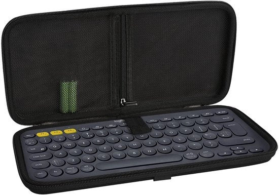 Custodia Hard Shell per Tastiera da Viaggio - Protezione Estrema - Formato Compatto - Adatto per K380 e Pebble Keys 2 - Ideale per ...