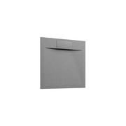 Piatto doccia 80x80 effetto pietra colore grigio | Cosmos
