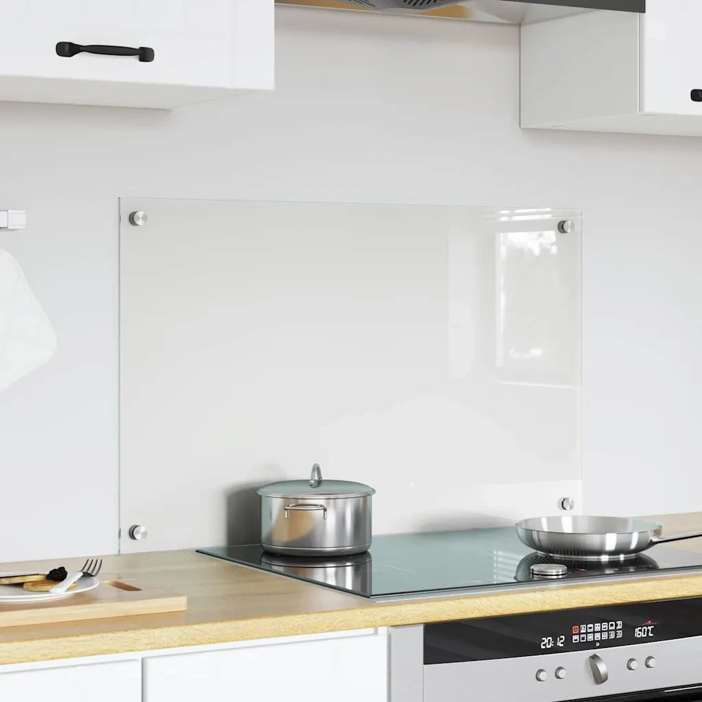 Schienale da cucina Trasparente 80 x 50 cm vetro temperato CFW4982288