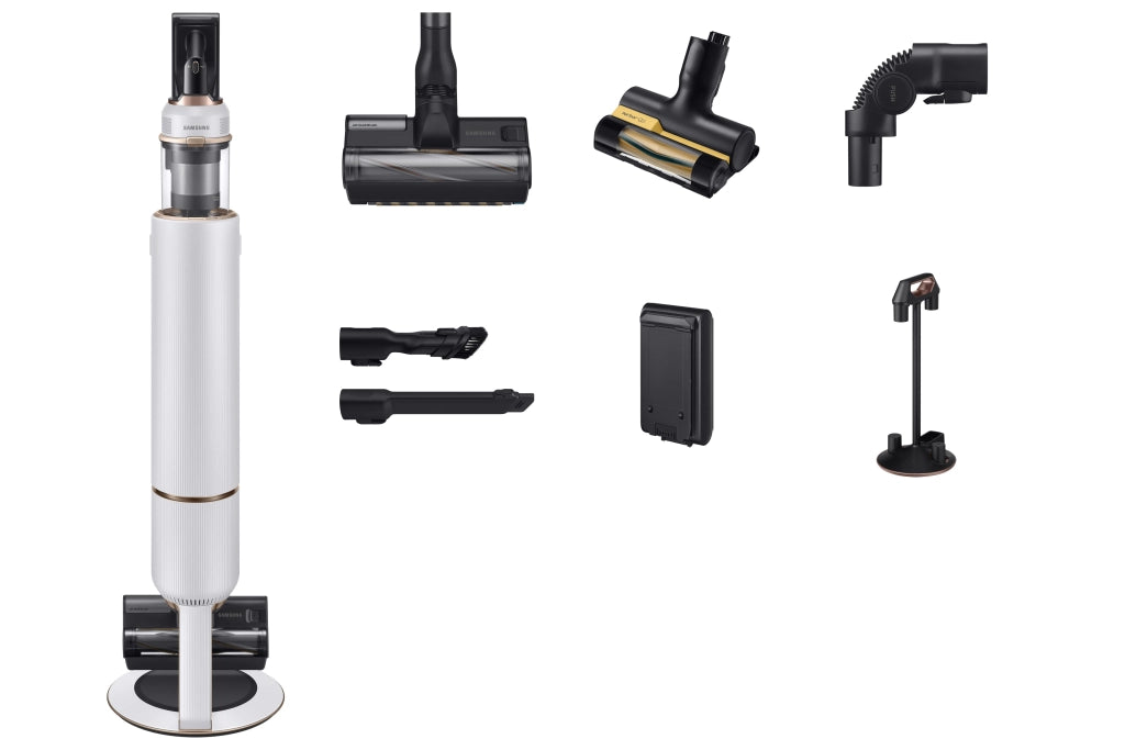 Samsung vs20b95823w aspirapolvere a bastone 2 in 1 batteria secco senza sacchetto 210 w nero, bianco - 8806095108926