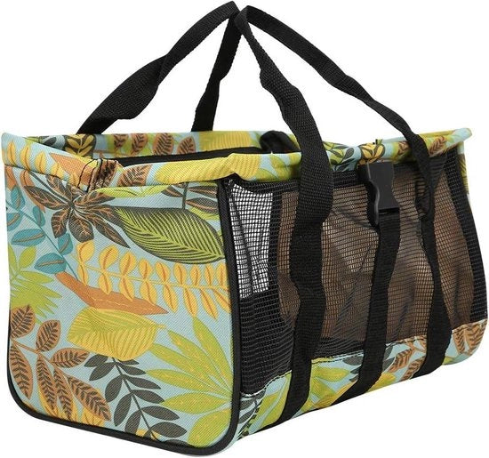 Organizzatore per giardino pieghevole - Sacca a rete per organizzare attrezzi da giardino e giocattoli - Organizzatore domestico con tasche - pratica e duraturo.