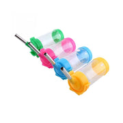 Trade Shop - Bottiglia Acqua 80ml Abbeveratoio Per Coniglio Cucciolo Uccelli Rettili Topi -