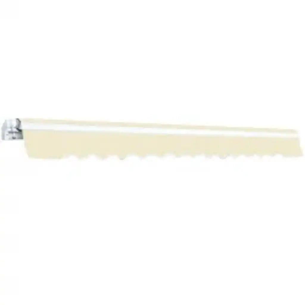 Tenda da Sole Pieghevole Manuale 600 cm Crema 276353