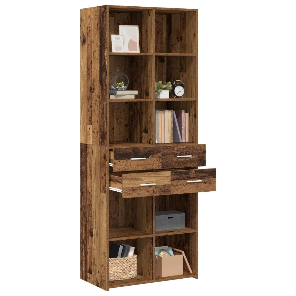 Libreria Legno antico 30 x 42.4 x 185.2 cm 3446618