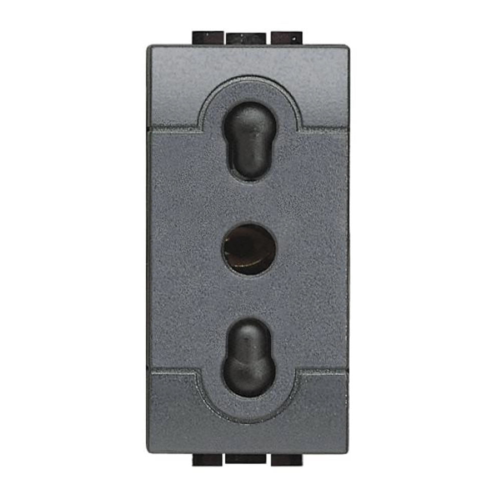 Multipack 12 prese living international bipasso bivalente l4180 2p+t 10/16a 250 volt