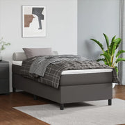 Giroletto a Molle Grigio 90x190 cm in Similpelle cod mxl 62228