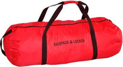 Borsa da viaggio con chiusura a serratura per voli con protezione antifurto (rosso, 75-135 litri)