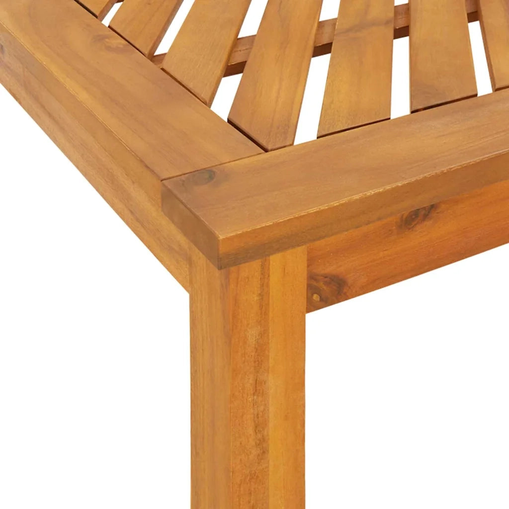 Set da Pranzo per Giardino 5 pcs Marrone 3154105