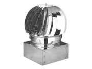 FUMAIOLO COMIGNOLO VENTOLINO ASPIRATORE FUMI TERMINALE RETTANG. ZINCATO CM.27X32