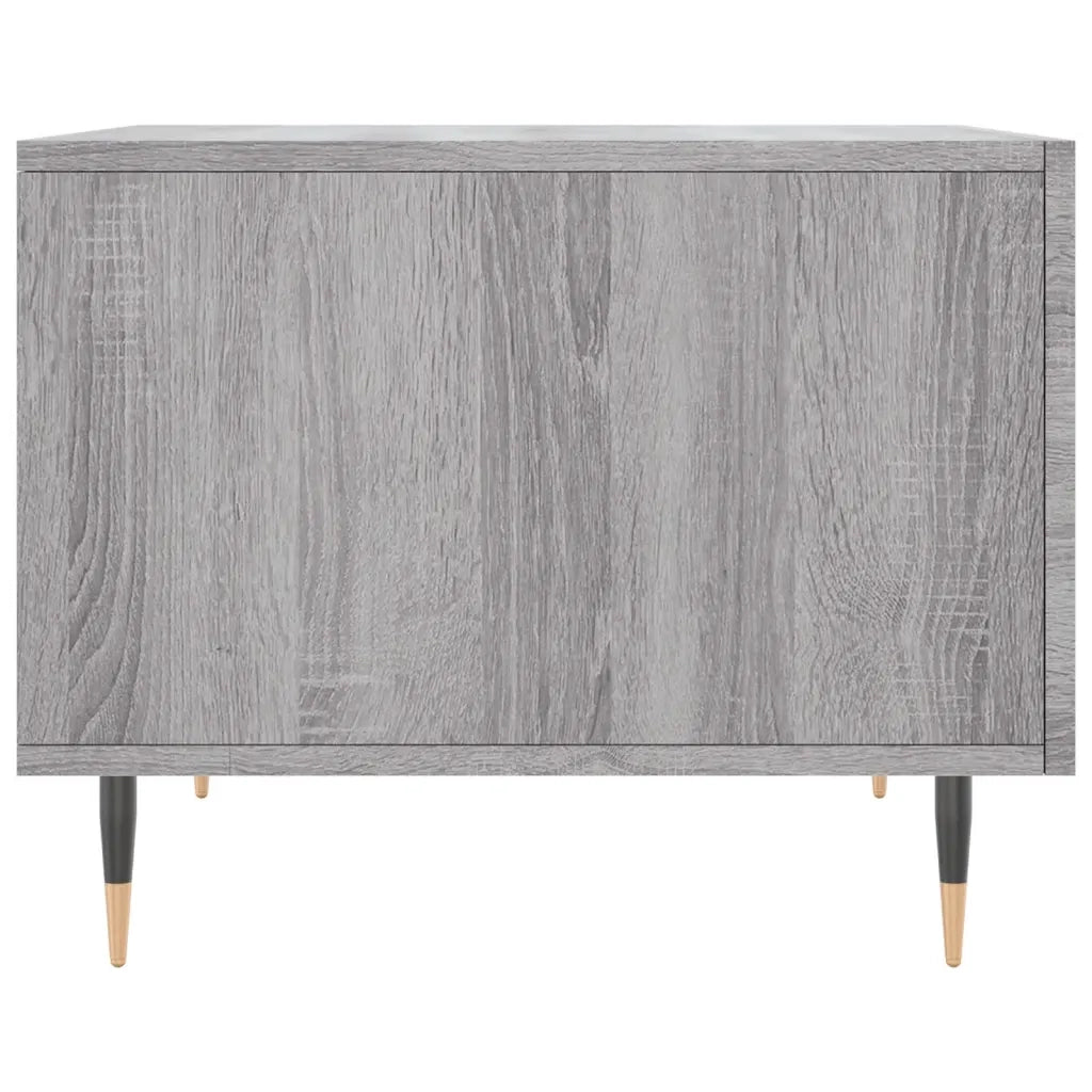Tavolino da Salotto Grigio Sonoma 50x50x40 cm Legno Multistrato 829360