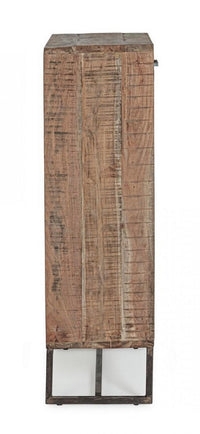 Mobile Cantinetta Portabottiglie 1 Cassetto 60x32x107 cm in Legno