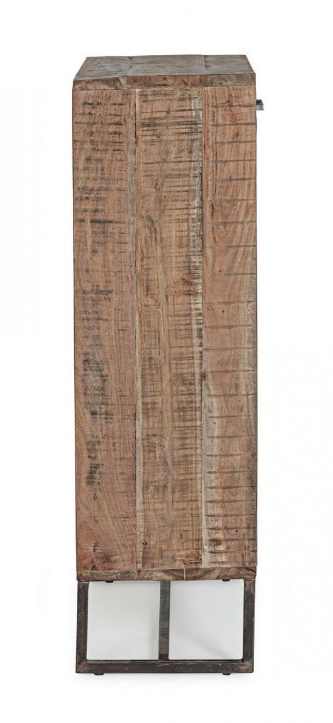 Mobile Cantinetta Portabottiglie 1 Cassetto 60x32x107 cm in Legno