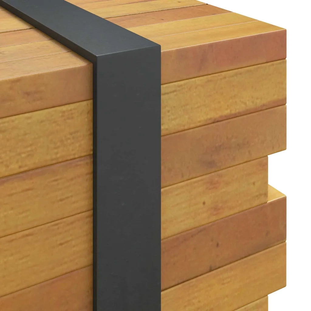Supporto TV Marrone 110 x 30 x 30 cm Legno di teak solido