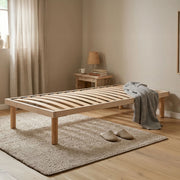 Rete letto singolo Ansa, Rete ortopedica a doghe in legno, 100% Made in Italy, cm 80x190h 31