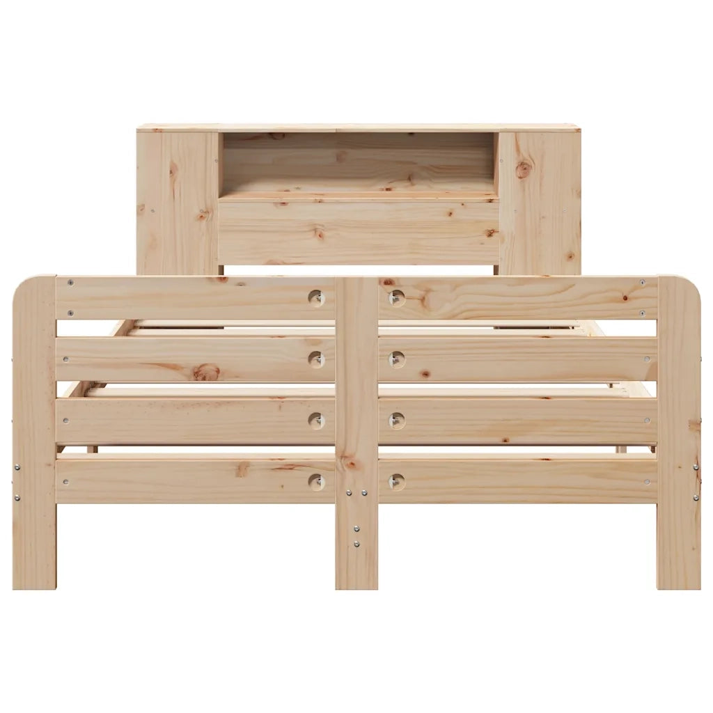 Giroletto senza Materasso 140x200 cm in Legno Massello di Pino 3309878