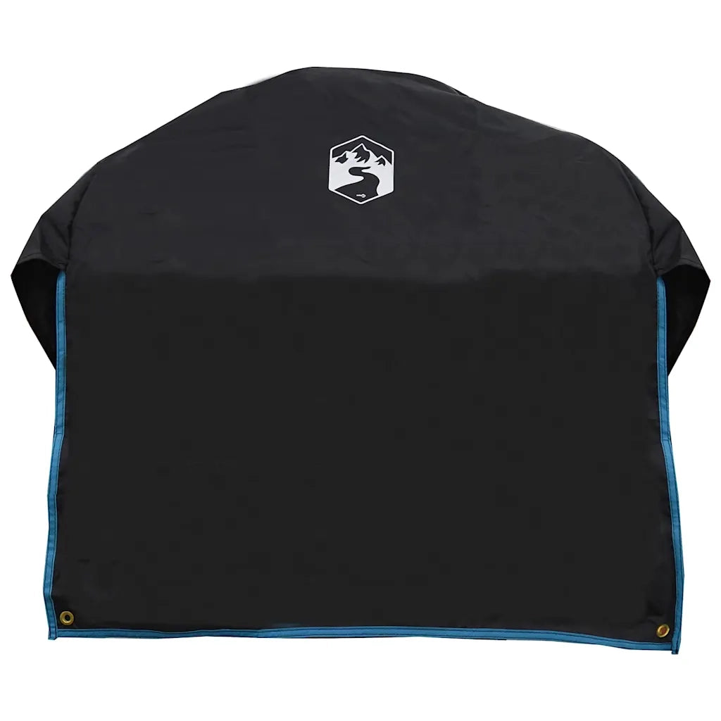 Copricerchio Nero e Blu 108 x 76 cm Oxford CFW4110516