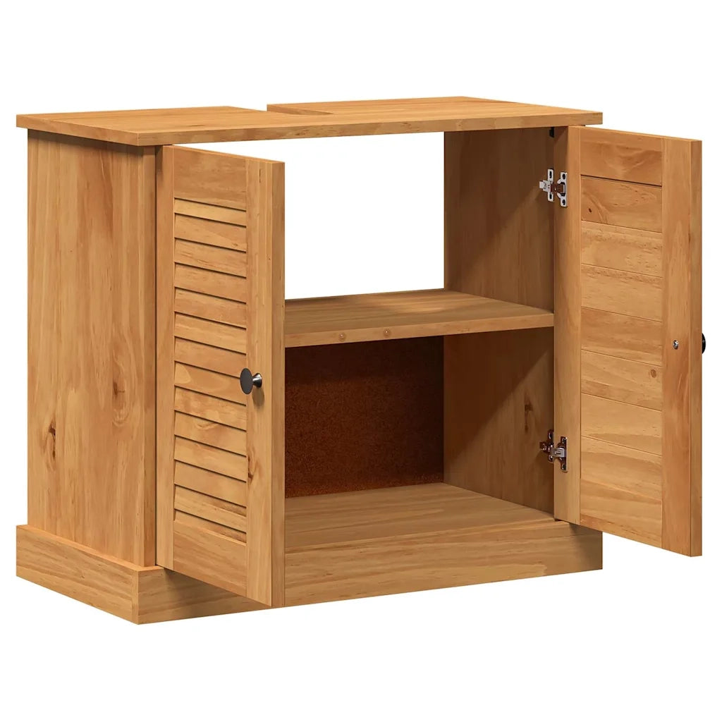 Armadio sottolavello con porta VIGO Marrone e Marrone Miele 4019101