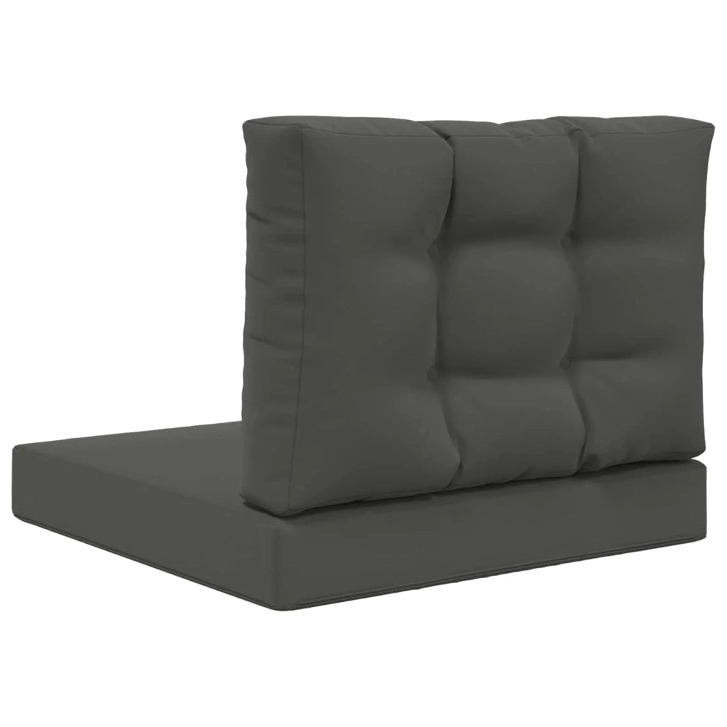 Cuscino per divano da esterno 2 pcs Antracite Poliestere
