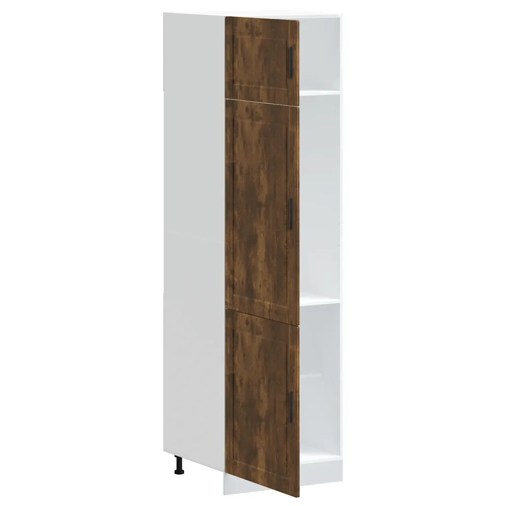 Armadio da Cucina Porto Rovere Fumo in Legno Multistrato 854112