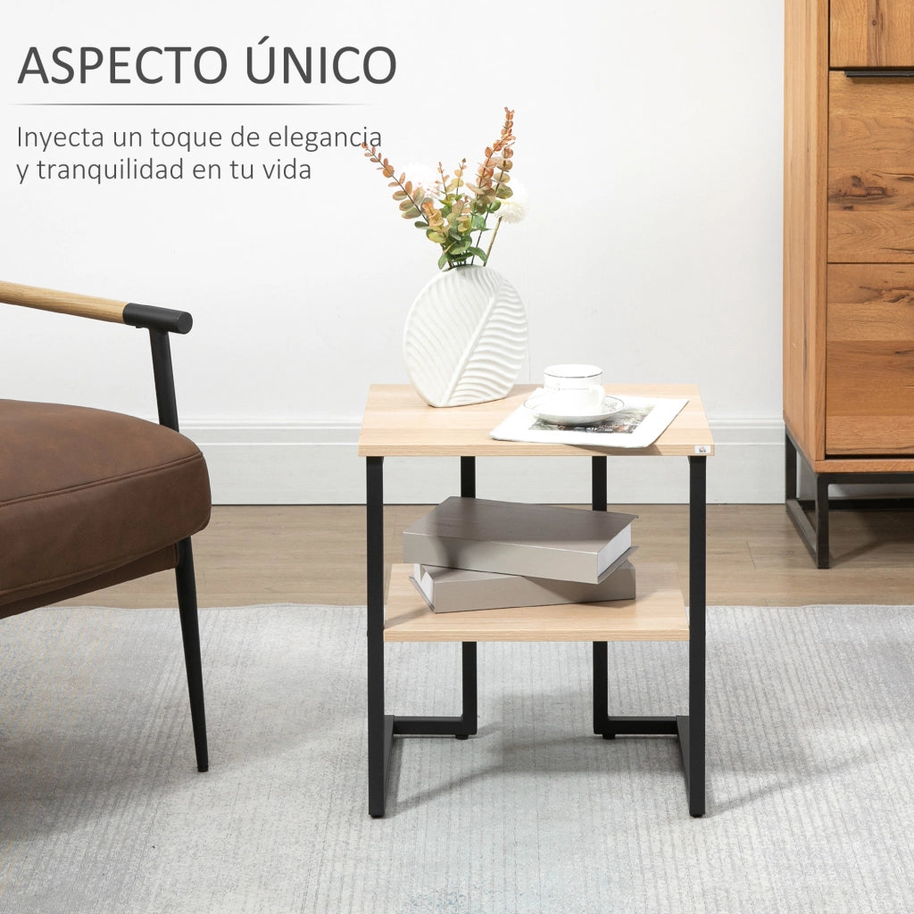 Tavolino da salotto ¨C zephmum ¨C 45x35x48 cm colore naturale