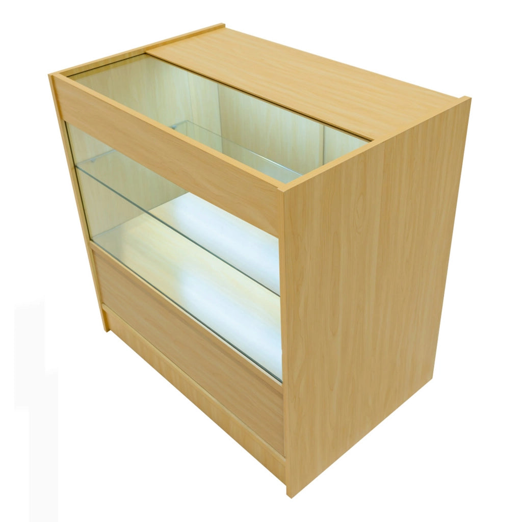 Set Banconi Negozi Acero Phoenix LED C900 CM60 TB60 con Serrature e Vetrina