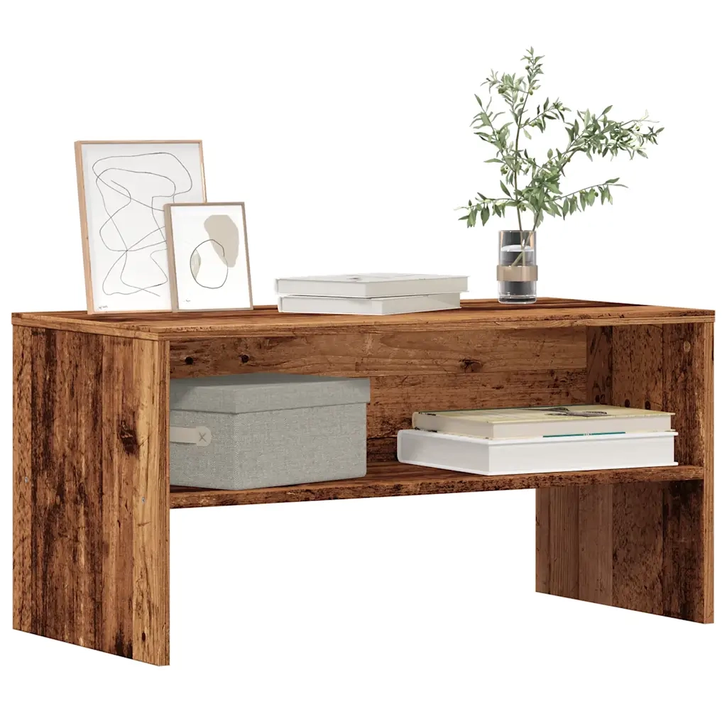 Mobile Porta TV Legno Antico 80x40x40 cm in Legno Multistrato 855770