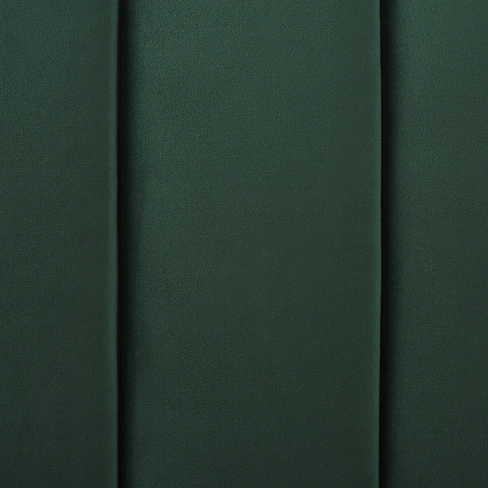Letto imbottito velluto verde smeraldo e oro rete a doghe testiera alta 180 x 200 cm testata alta design retrò