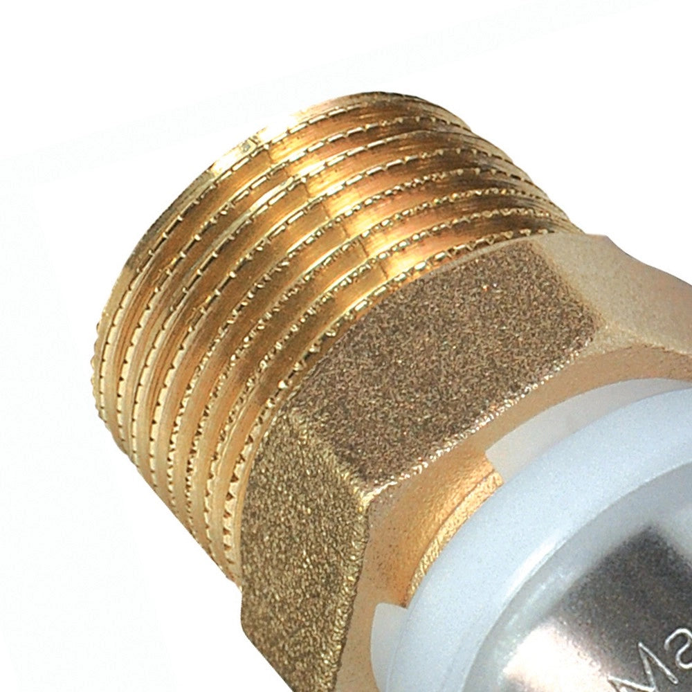 Raccordo diritto maschio diam.1/2x16 a pressare per multistrato