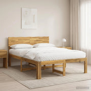 Letto matrimoniale con testiera ROSTOCK Bianco 120 x 200 cm 903379