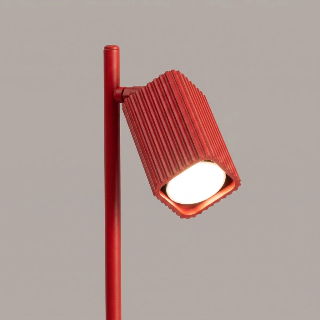 Lampada da tavolo RAYO rossa