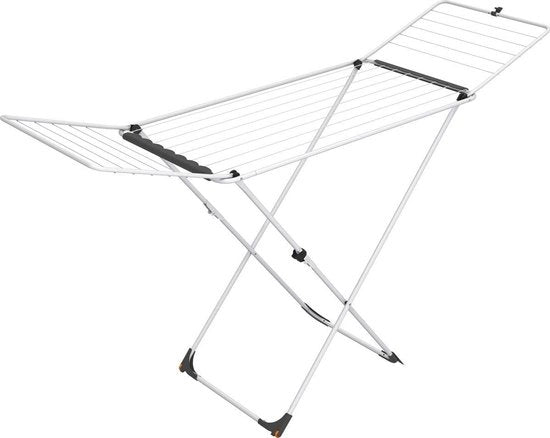 Cestello in Acciaio Universale 18m Lunghezza del Lavello - Bianco - Con Ruote - 129x55 cm