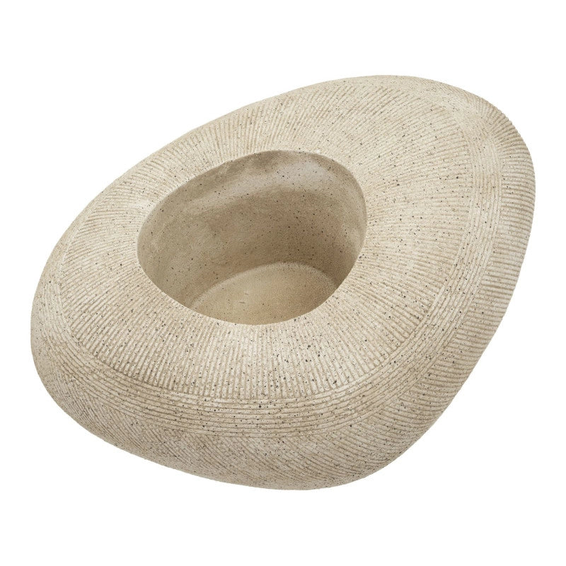 Porta Vaso Da Esterno Stone cm 78,5x56x33,5 (apertura cm ø 28)