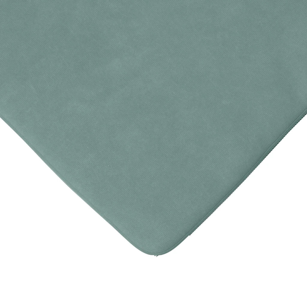Cuscini per Seduta 4 pcs Verde Mare 40 x 40 x 3 cm Velluto 42015216