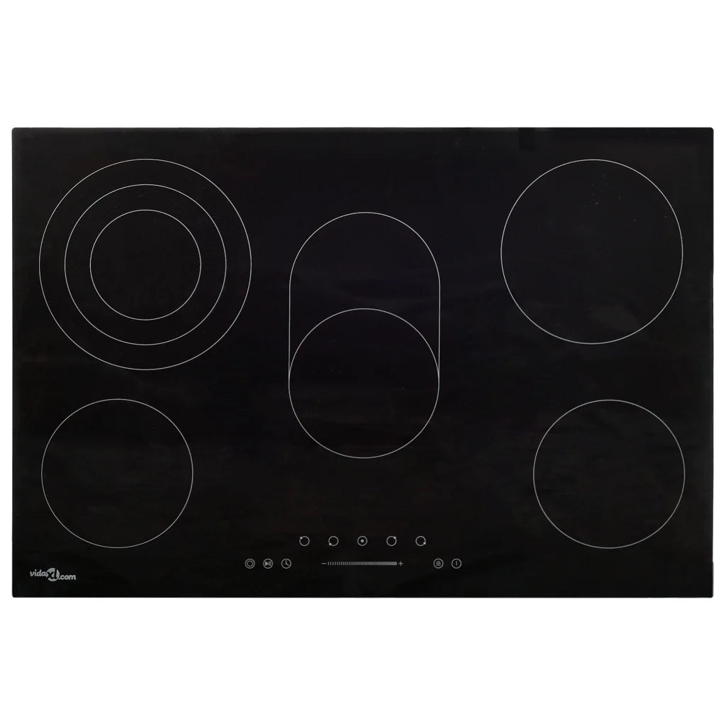 Piano Cottura in Ceramica 5 Zone e Controlli Touch 90 cm 8500 Wcod mxl 102260