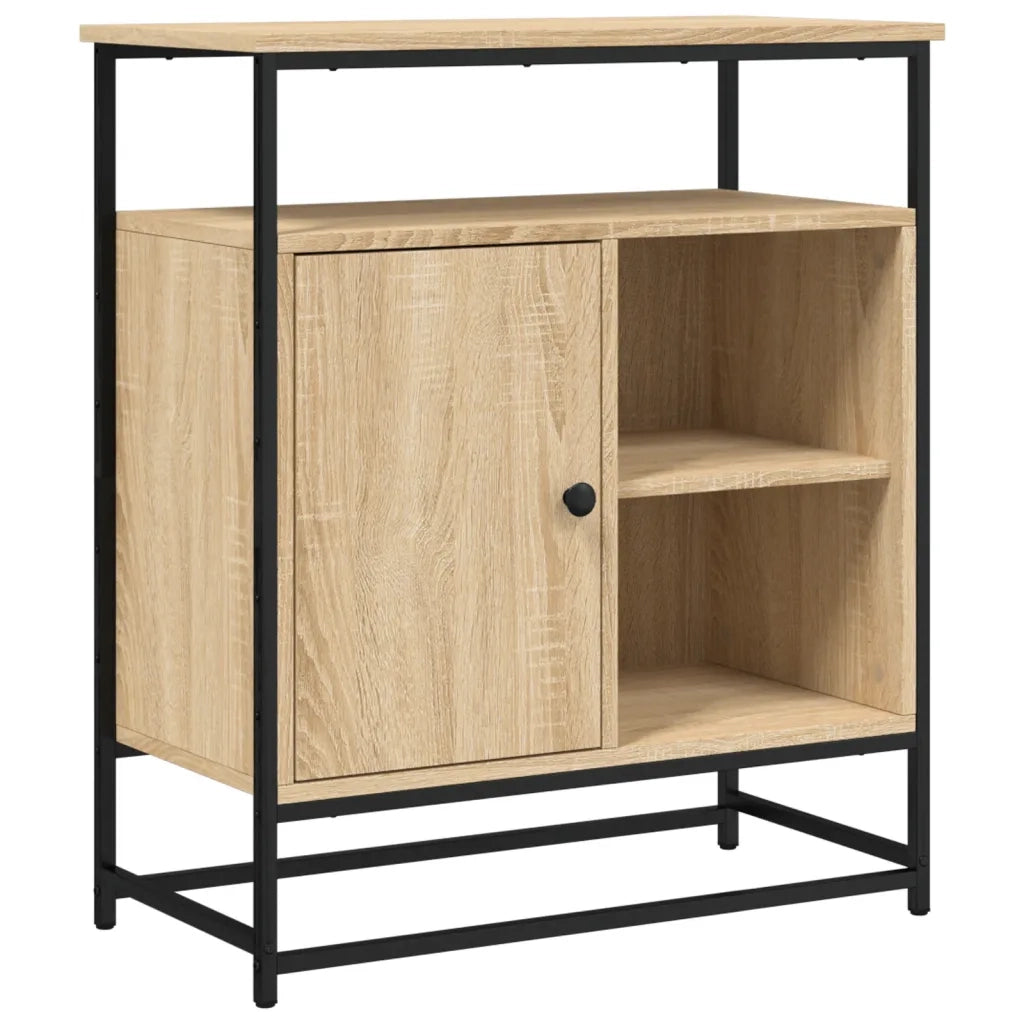 Credenza Rovere Sonoma 69x35x80 cm Legno ingegnerizzato 835545