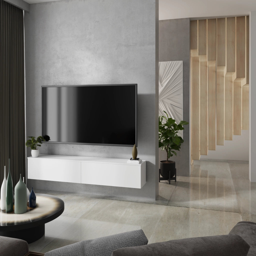 Mobile TV NICOLE 80 cm - bianco