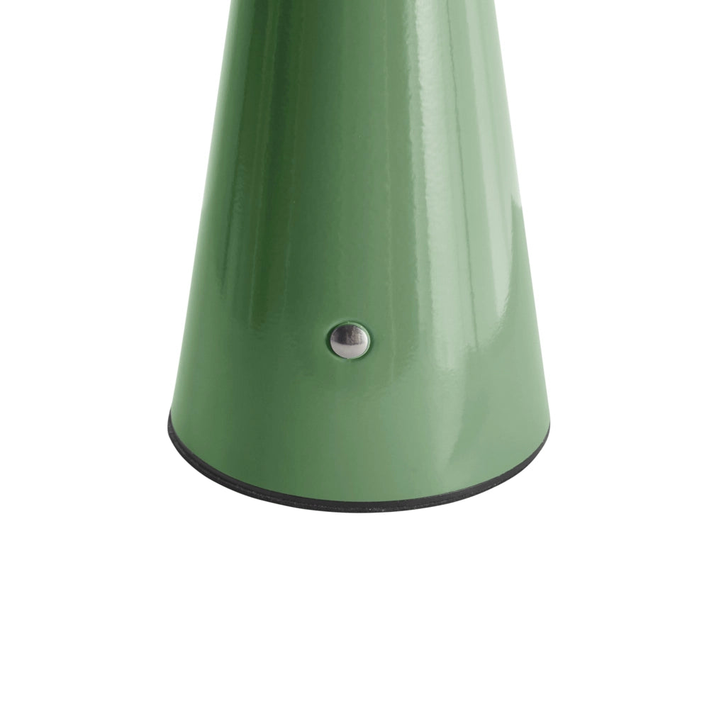 Lampada da tavolo verde a LED senza fili in ferro per interni Fungo moderno minimalista