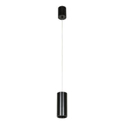 Italux Moldes lampada a sospensione LED 12W nera 4000K