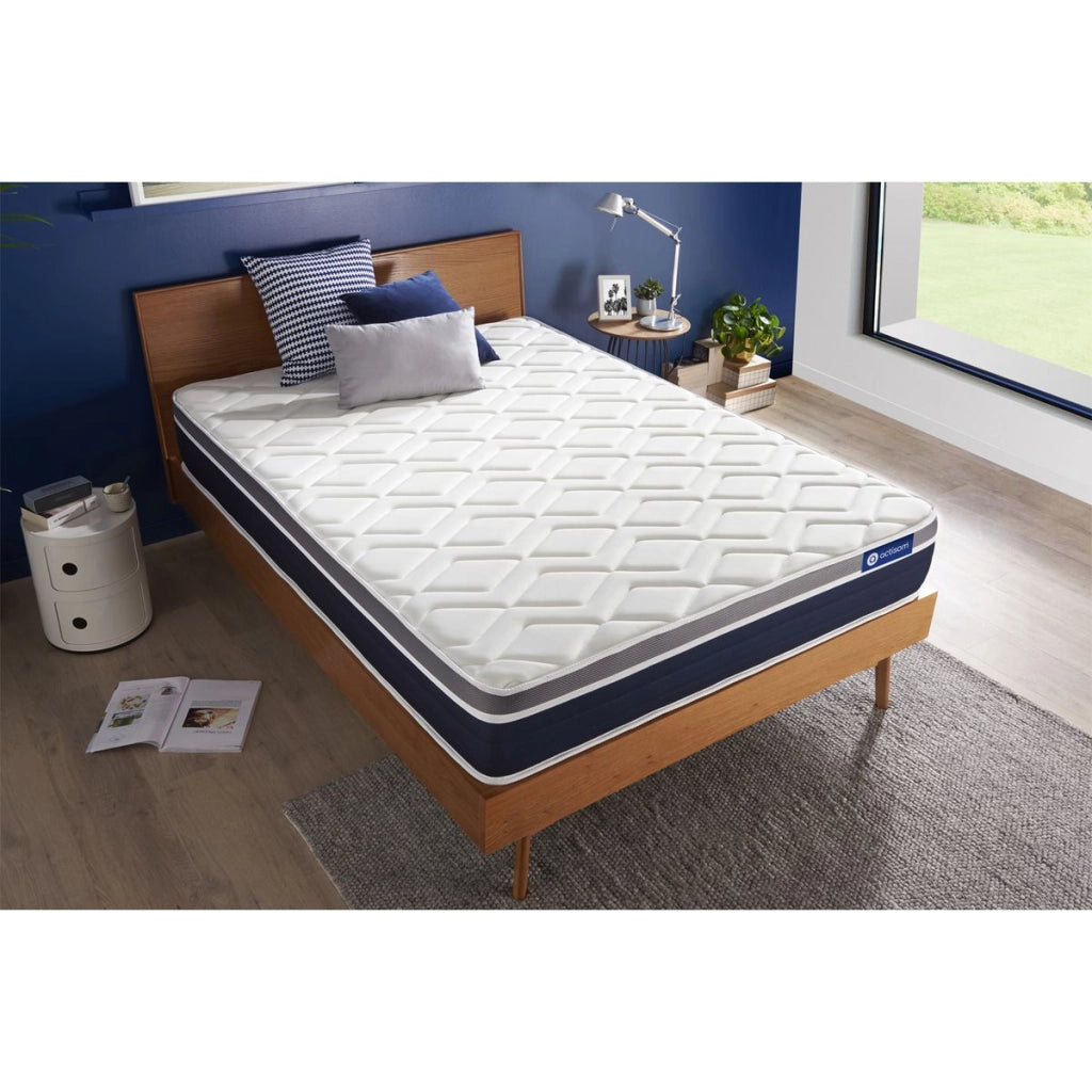 Materasso Actiflex confort 90x220cm - Spessore : 26cm - Molle insacchettate e memory foam - Moderatamente rigido