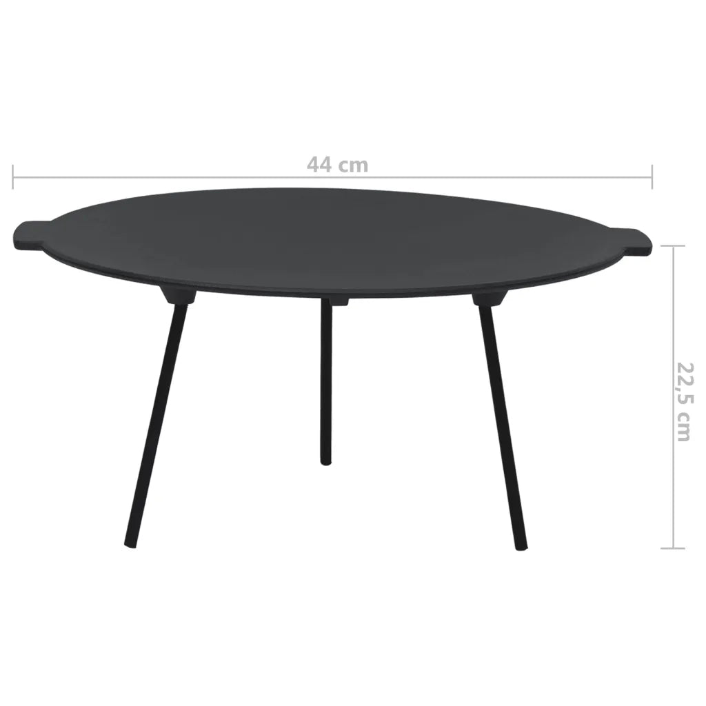 Griglia a Piastra Ã˜44 cm in Ghisa cod mxl 60414