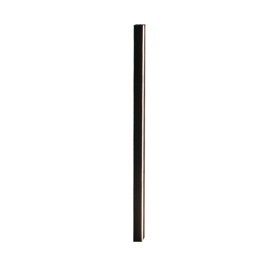 ZMH Applique LED da parete per interni 100cm bianco freddo metallo nero 32W soggiorno cucina