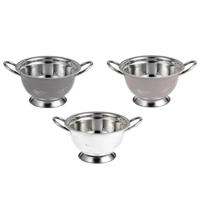 Scolapasta Colapasta in Acciaio Inox Chic 24 cm 3 Colori