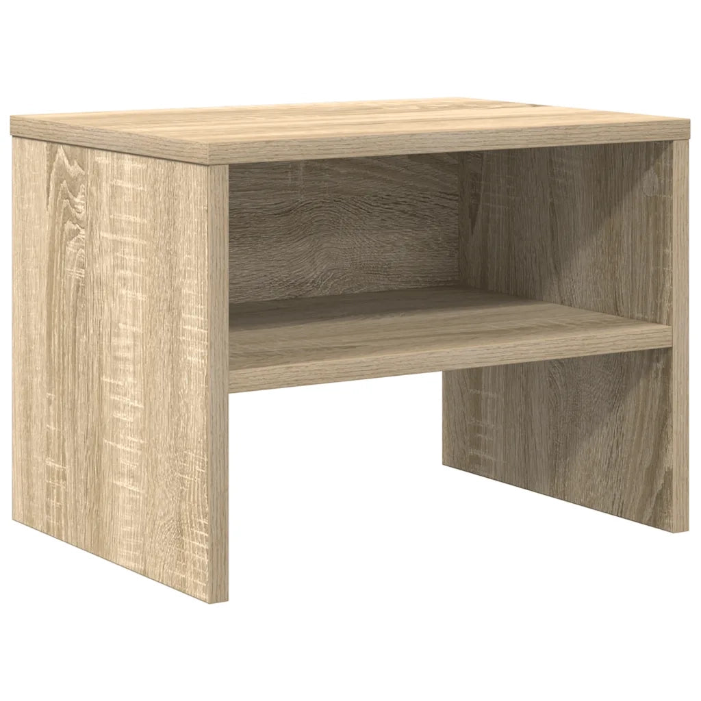 Comodino | Armadio da Notte | Mobiletto da notte Rovere Sonoma 40x30x30 cm in Legno Multistrato