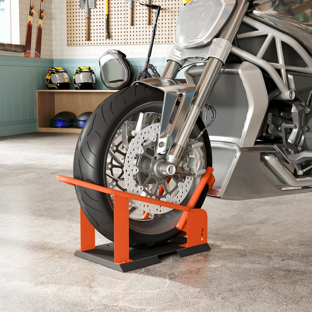 Cavalletto per Moto Regolabile 15-21' ¨C Zephmum ¨C Arancione 381-533 mm 816.5 kg